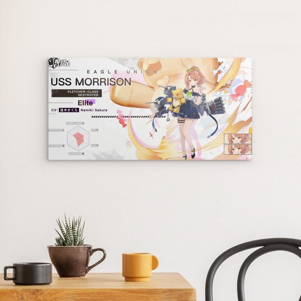 Azur Lane Poster - Charakter USS Morrison Poster 29.99 Azur, Charakter, Eagle, Lane, Metal, Morrison, Union, USS JLR Design