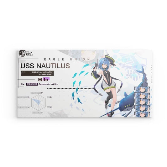 Azur Lane Poster - Charakter USS Nautilus Poster 29.99 Azur, Charakter, Eagle, Lane, Metal, Nautilus, Union, USS JLR Design