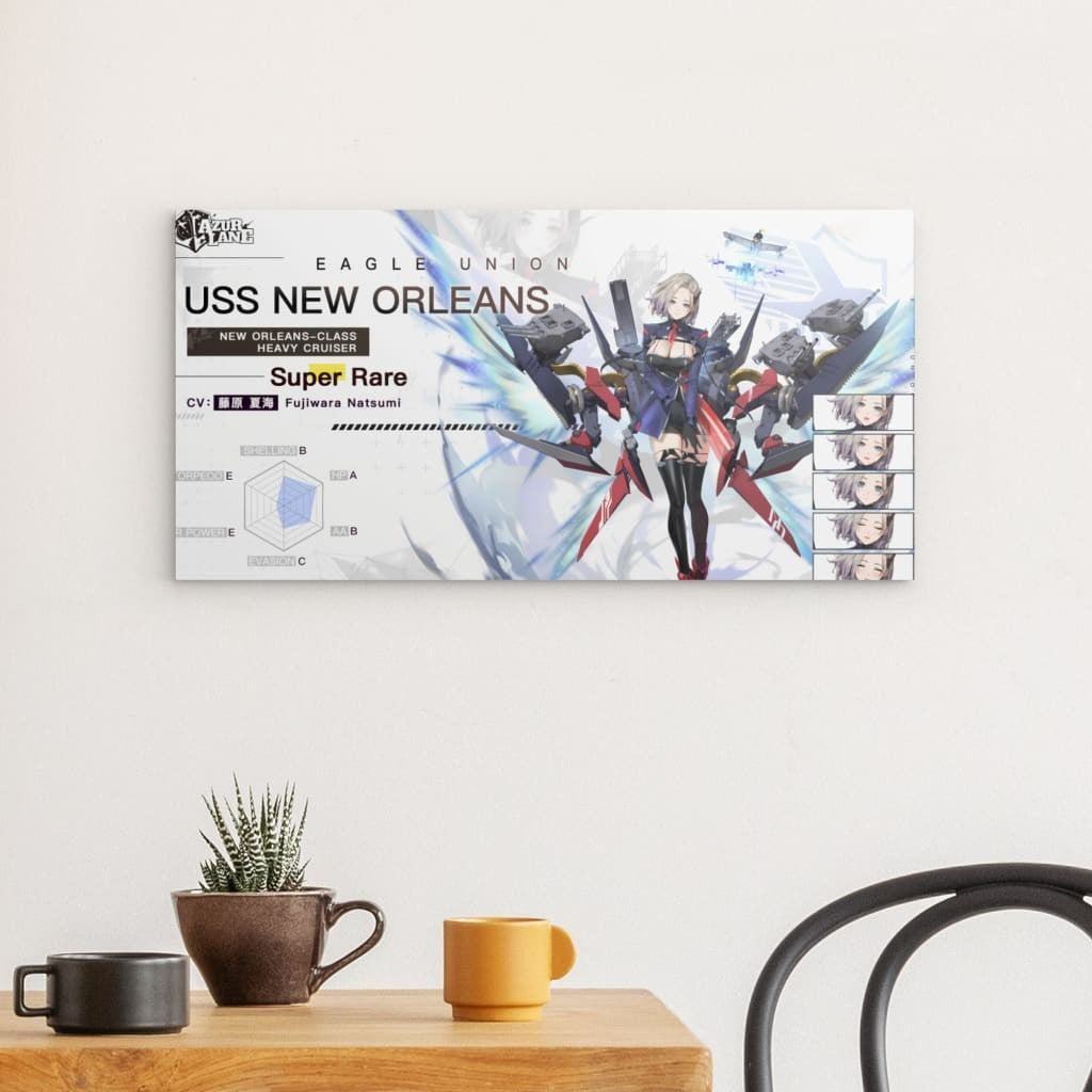 Azur Lane Poster - Charakter USS New Orleans Poster 29.99 Azur, Charakter, Eagle, Lane, Metal, New, Orleans, Union, USS JLR Design