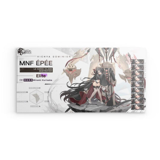 Azur Lane Poster - Charakter Vichya Dominion MNF Épée Metal Print JLR Design