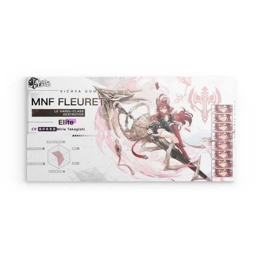 Azur Lane Poster - Charakter Vichya Dominion MNF Fleuret Metal Print JLR Design