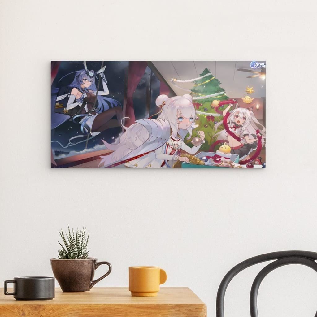 Azur Lane Poster - Christmas Poster 29.99 Azur, Christmas., Lane, Metal, Wallpaper JLR Design