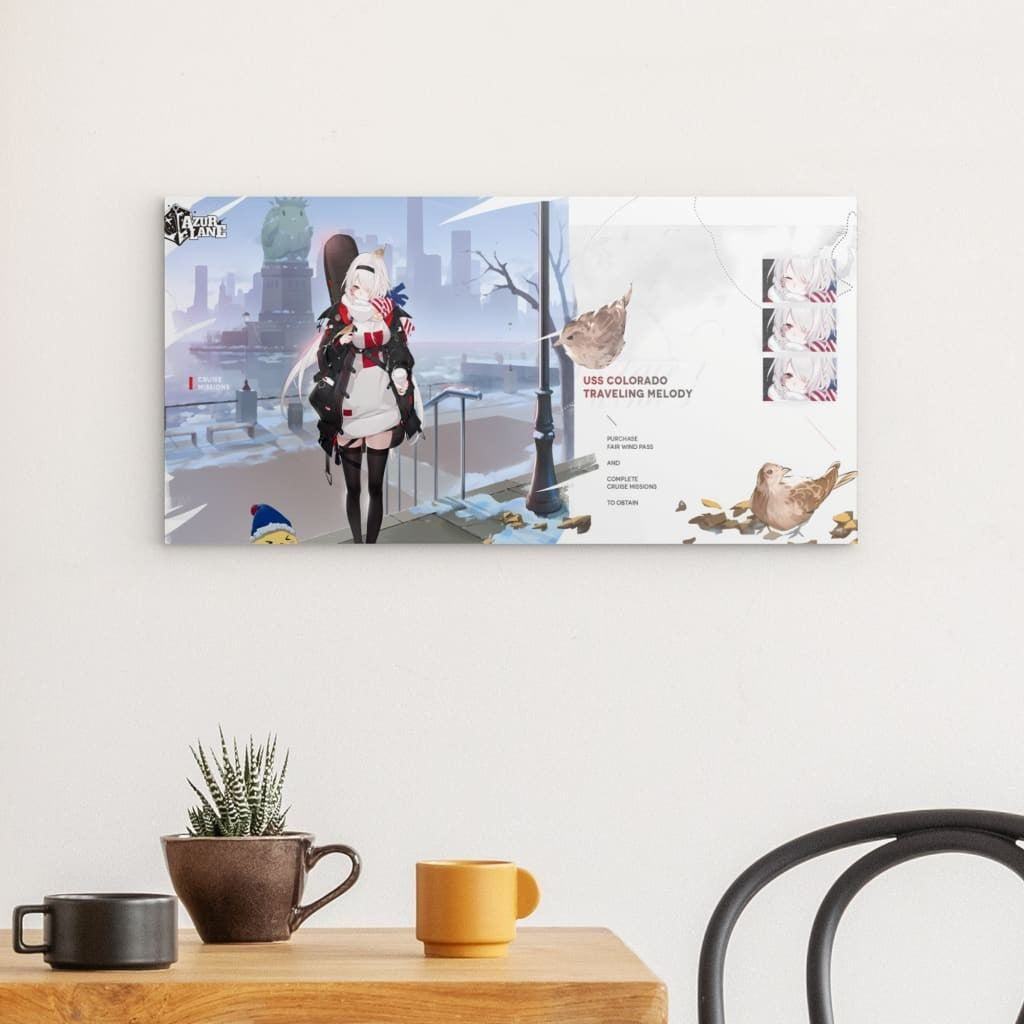 Azur Lane Poster - Colorado Traveling Melody Poster 29.99 Azur, Colorado, Lane, Melody, Metal, Traveling, Wallpaper JLR Design