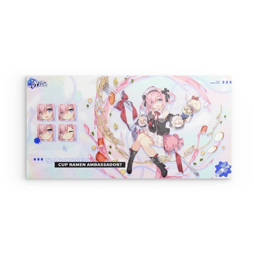 Azur Lane Poster - Cup Ramen Ambassador Saratoga Poster JLR Design