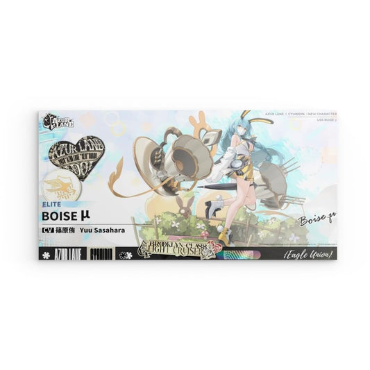 Azur Lane Poster - Cyanidin Boise Metal Print JLR Design