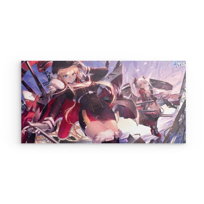 Azur Lane Poster - Duett Poster 29.99 Azur, Bismarck, Eugen, Lane, Metal, Prinz, Wallpaper JLR Design