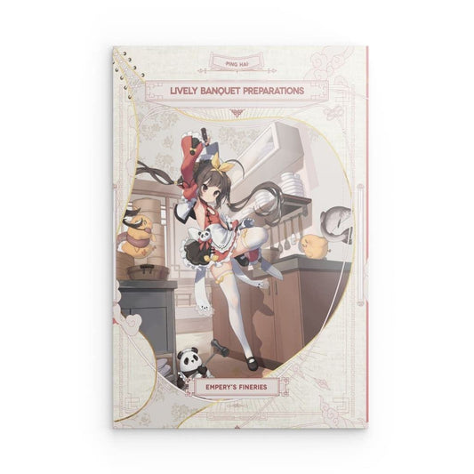 Azur Lane Poster - Empery's Fineries Ping Hai Metal Print JLR Design