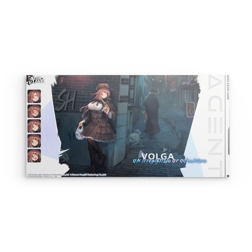 Azur Lane Poster - Event Agent Volga Poster JLR Design