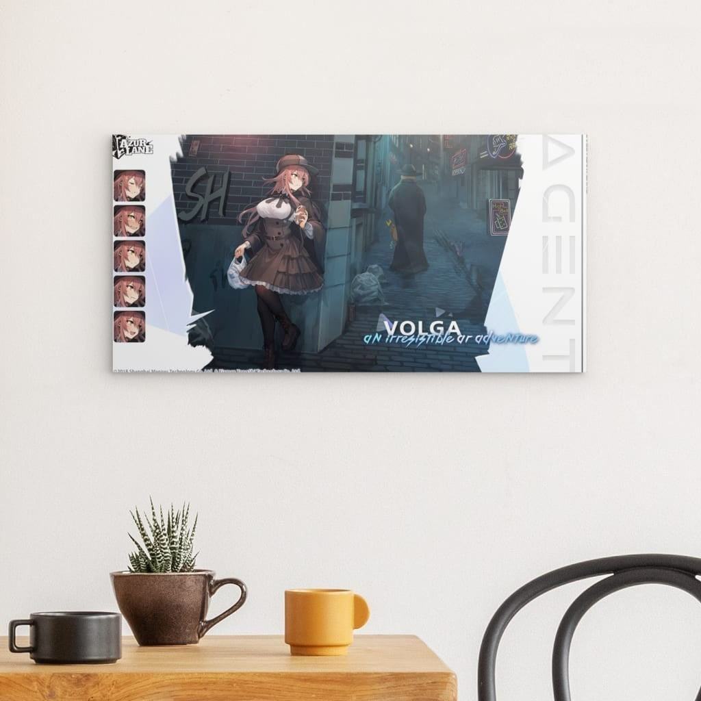 Azur Lane Poster - Event Agent Volga Poster JLR Design