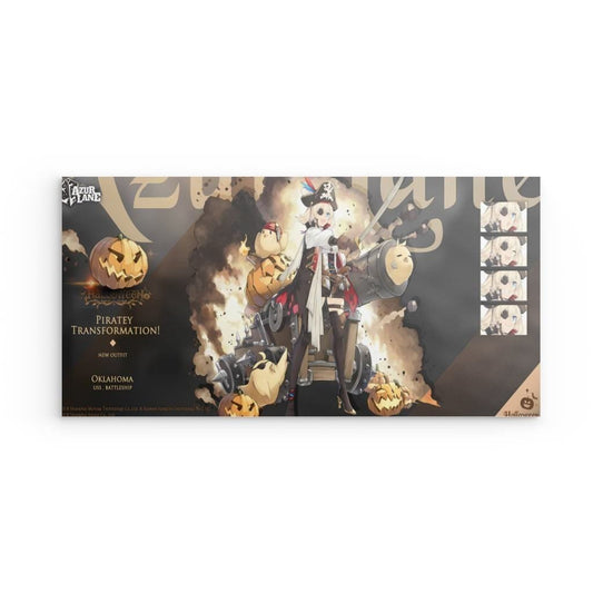 Azur Lane Poster - Event Halloween Oklahoma Poster JLR Design