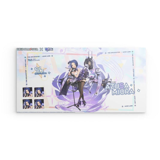 Azur Lane Poster - Event Idolmaster Azusa Miura Poster JLR Design