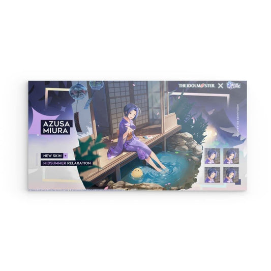 Azur Lane Poster - Event Idolmaster Azusa Miura Poster JLR Design