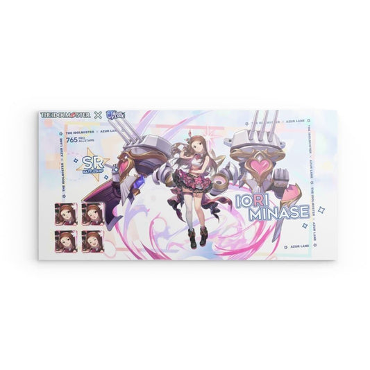 Azur Lane Poster - Event Idolmaster Iori Minase Poster JLR Design