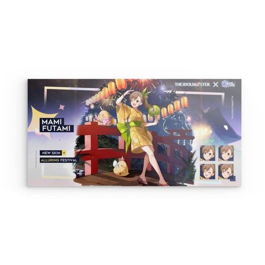 Azur Lane Poster - Event Idolmaster Mami Futami Poster JLR Design