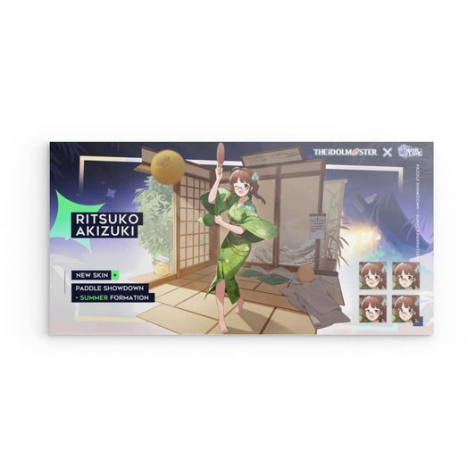 Azur Lane Poster - Event Idolmaster Ritsuko Akizuki Poster JLR Design