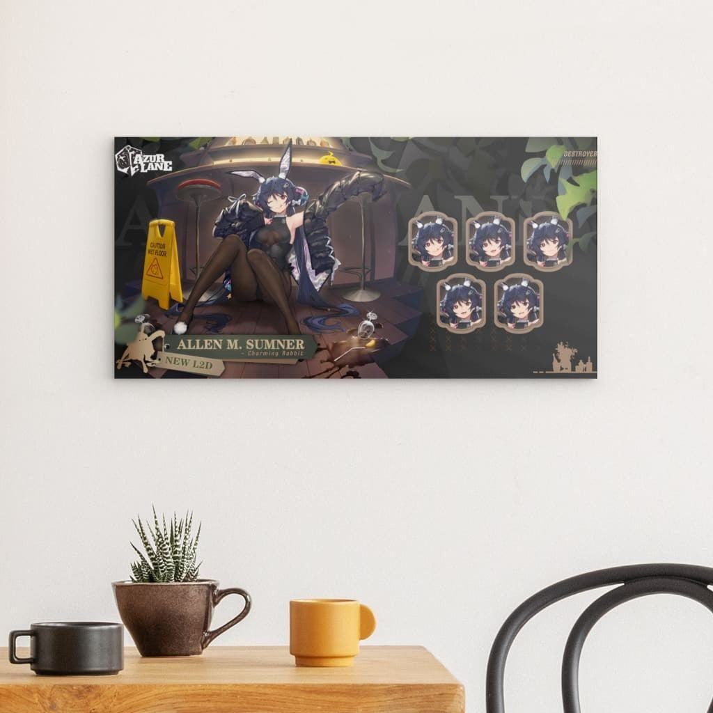 Azur Lane Poster - Event Mirror Involution Allen M. Summer Poster JLR Design