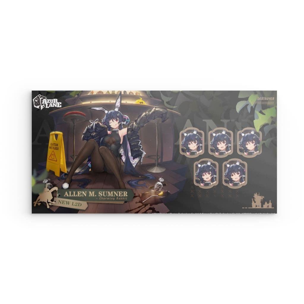 Azur Lane Poster - Event Mirror Involution Allen M. Summer Poster JLR Design