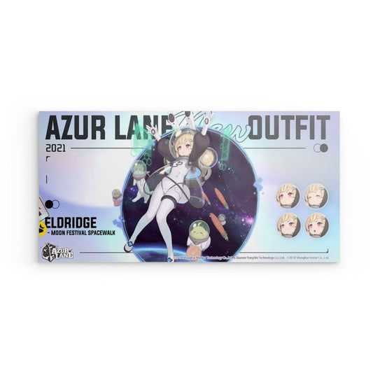 Azur Lane Poster - Event Moongazing Eldridge Poster JLR Design