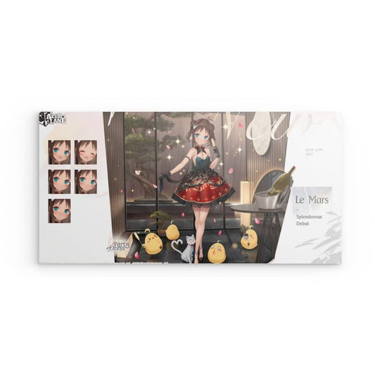 Azur Lane Poster - Event Party Dress Le Mars Poster JLR Design