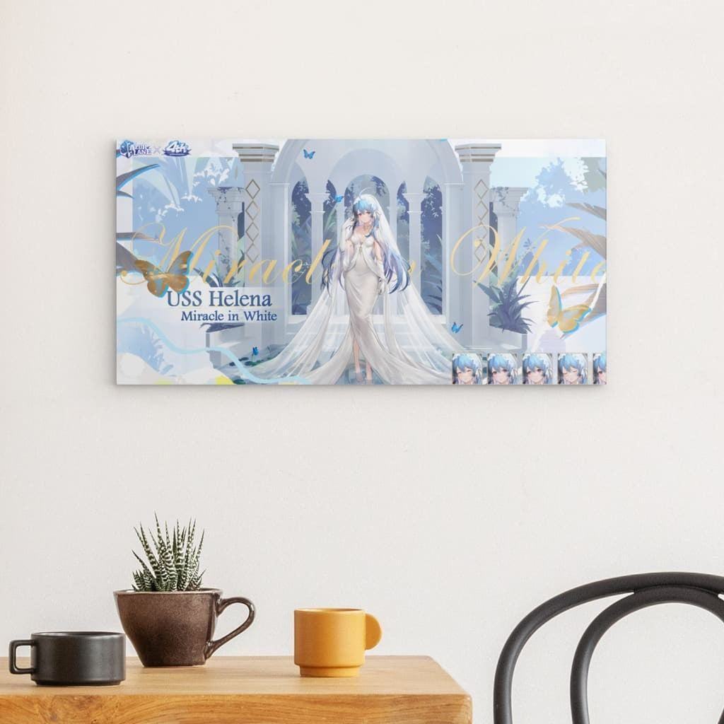 Azur Lane Poster - Event Wedding Helena Poster 29.99 Azur, Event, Helena, Lane, Metal, Wallpaper, Wedding JLR Design