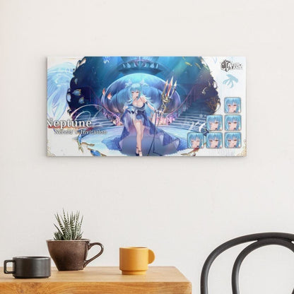 Azur Lane Poster - Event Wedding Neptune Poster 29.99 Azur, Event, Lane, Metal, Neptune, Wallpaper, Wedding JLR Design