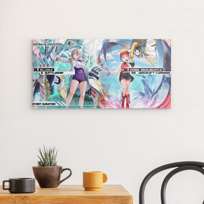 Azur Lane Poster - Gridman Mujani und Asukagawa Poster 29.99 Asukagawa, Azur, Gridman, Lane, Metal, Mujani, Poster JLR Design