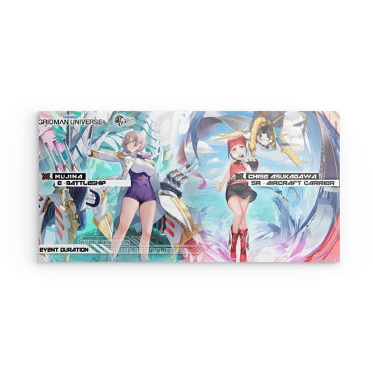 Azur Lane Poster - Gridman Mujani und Asukagawa Poster JLR Design