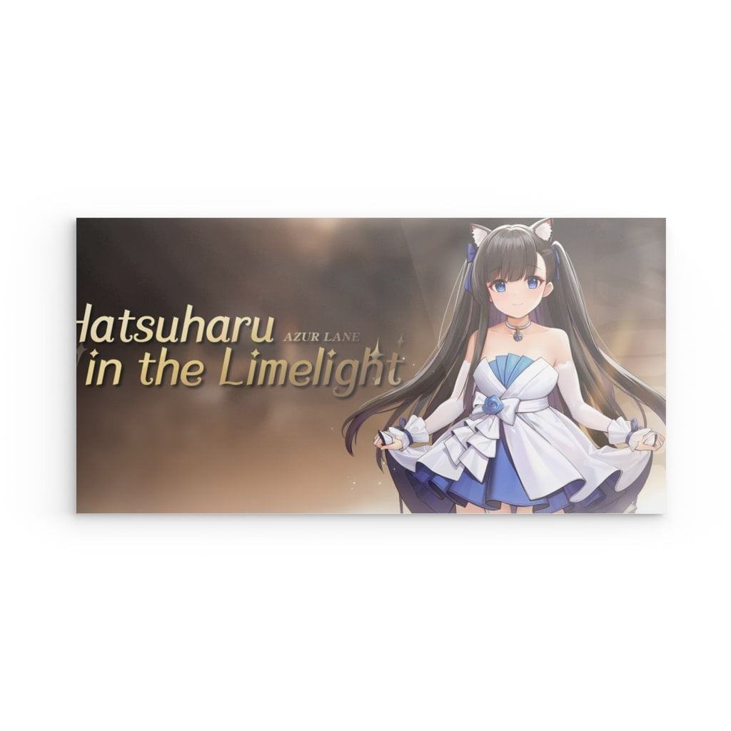 Azur Lane Poster - Hatsuharu in the Limelight Metal Print 32.20 Azur, Hatsuharu, Lane, Limelight, Metal Print JLR Design