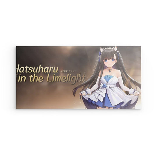 Azur Lane Poster - Hatsuharu in the Limelight Metal Print JLR Design