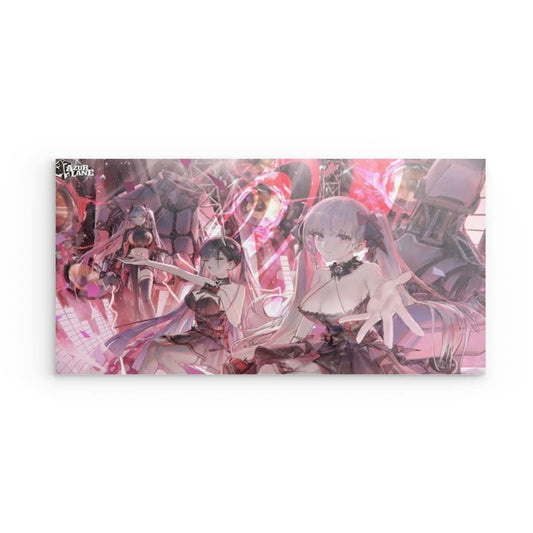Azur Lane Poster - Heart Linking Event Metal Print JLR Design