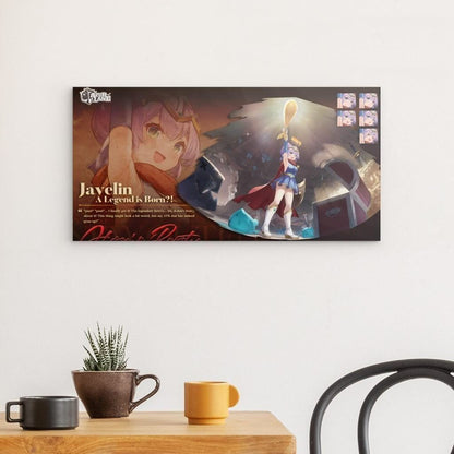 Azur Lane Poster - Hero Party Javelin Poster 29.99 Azur, Hero, Javelin, Lane, Metal, Party, Wallpaper JLR Design