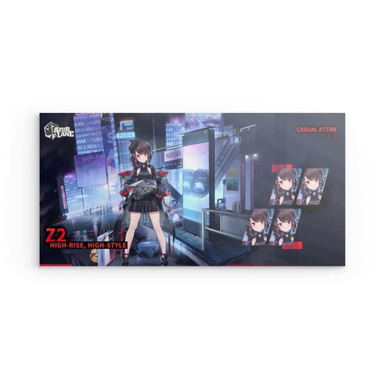 Azur Lane Poster - High Rise High Style Z2 Poster 29.99 Azur, High, Lane, Metal, Rise, Style, Wallpaper, Z2 JLR Design