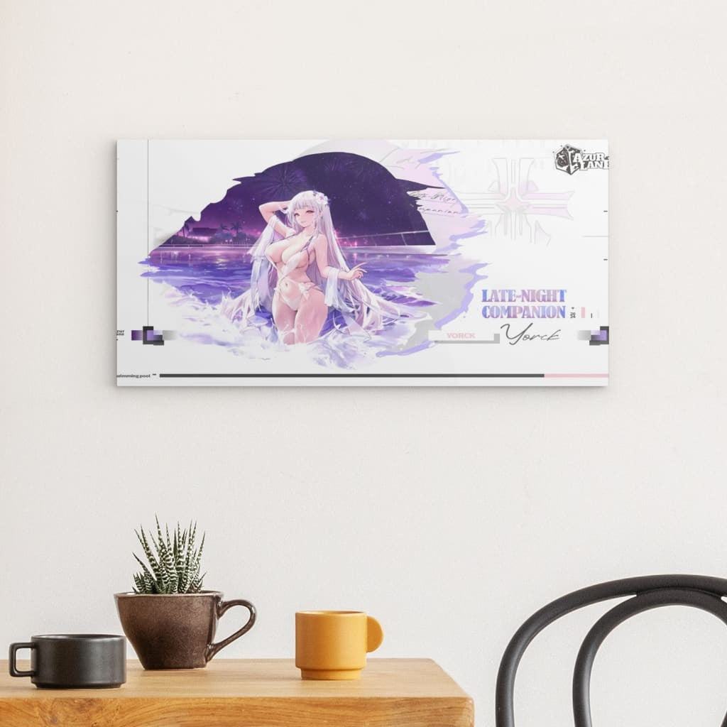 Azur Lane Poster - Late Night Companion Yorck Metal Print 29.99 Azur, Companion, Lane, Late, Metal Print, Night, Poster, Yorck JLR Design