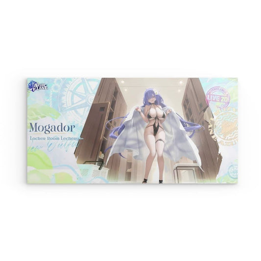 Azur Lane Poster - Locker Room Lechery Mogador Metal Print JLR Design