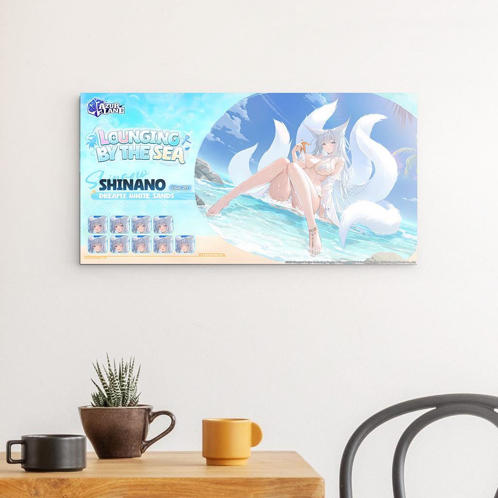 Azur Lane Poster - Lounging by the Sea Shinano Poster 29.99 Azur, Lane, Louging, Metal, Sea, Shinano JLR Design