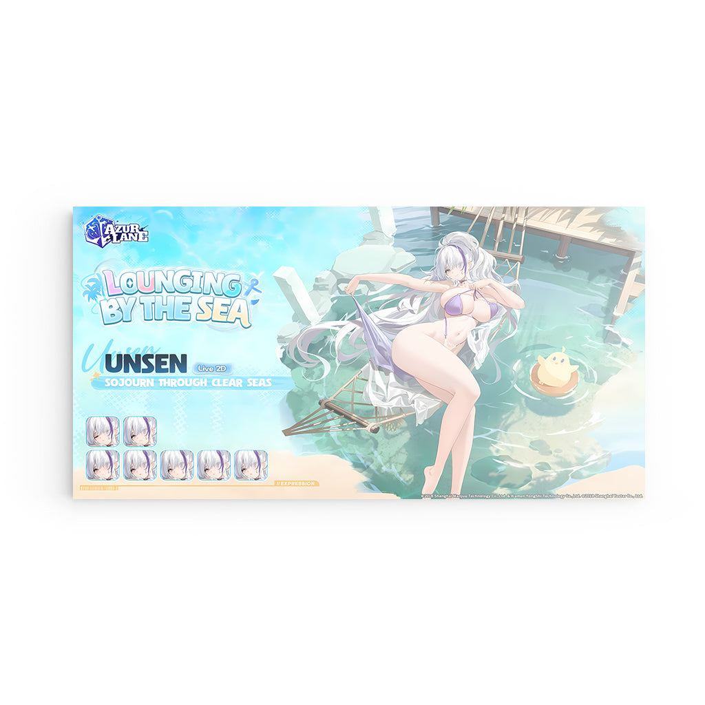 Azur Lane Poster - Lounging by the Sea Unsen Poster 29.99 Azur, Lane, Lounging, Metal, Sea, Unsen JLR Design