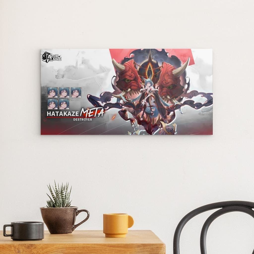 Azur Lane Poster - Meta Hatakaze Poster 29.99 Azur, Hatakaze, Lane, Meta, Metal JLR Design