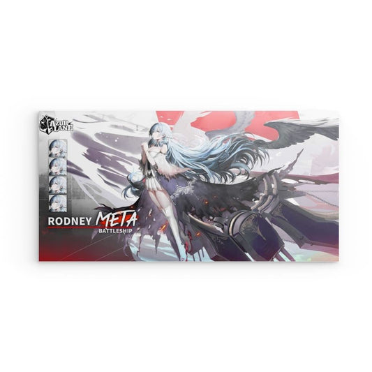 Azur Lane Poster - Meta Rodney Metal Print JLR Design