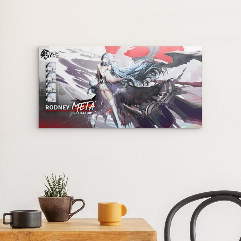 Azur Lane Poster - Meta Rodney Metal Print 29.99 Azur, Lane, Metal Print, Poster.Meta, Rodney JLR Design