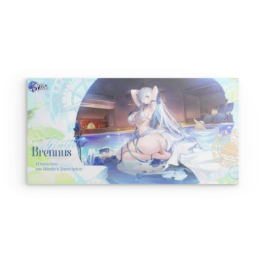 Azur Lane Poster - Musician on Blades Precipice Brennus Metal Print JLR Design