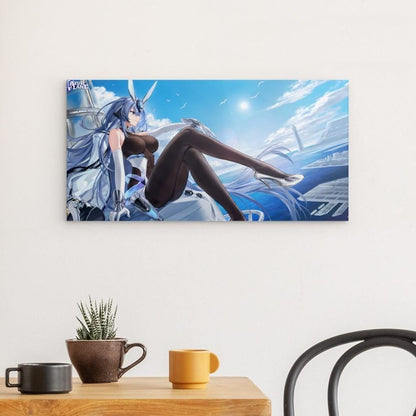 Azur Lane Poster - New Jersey Poster 29.99 Azur, Jersey, Lane, Metal, New, Wallpaper JLR Design