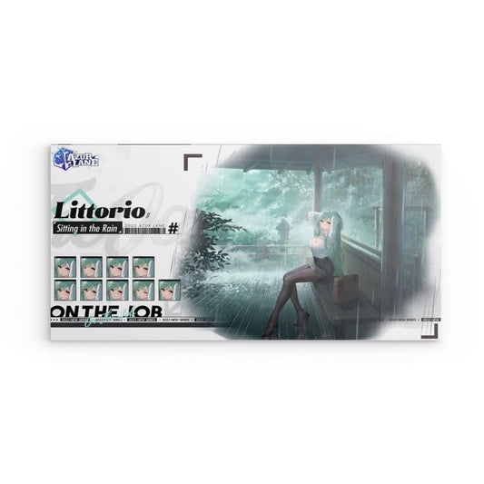 Azur Lane Poster - On the Job - Littorio Poster JLR Design