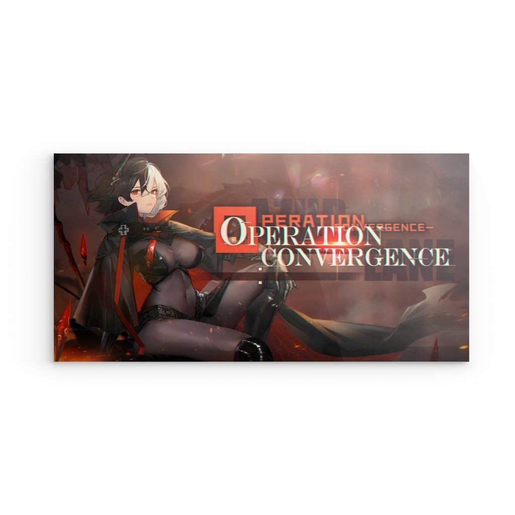 Azur Lane Poster - Operation Convergence Poster 29.99 Azur, Convergence, Lane, Metal, Operation, Wallpaper JLR Design