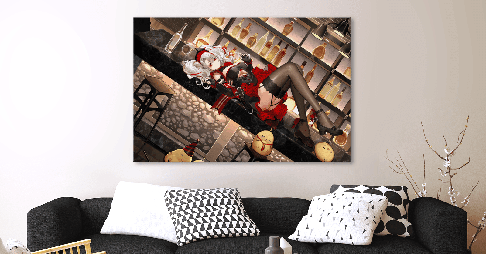 Azur Lane Poster - Prinz Adalbert Poster 31.99 Acryl, Adalbert, Alu, Azur, Canvas, Lane, Leinwand, Poster, Prinz, Verbund JLR Design