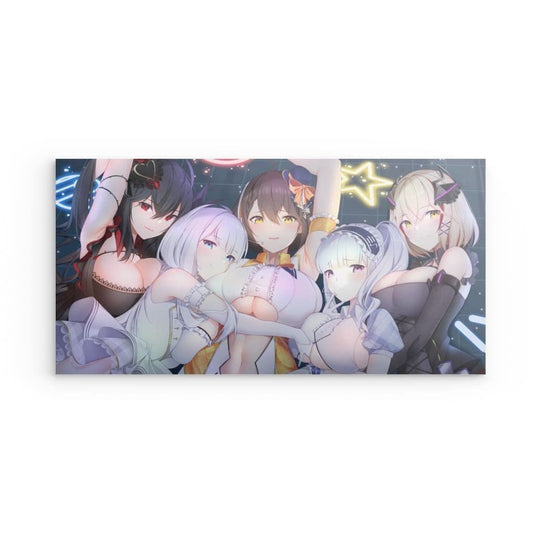 Azur Lane Poster - Quartett Poster 29.99 Azur, Lane, Metal, Waifu, Wallpaper JLR Design