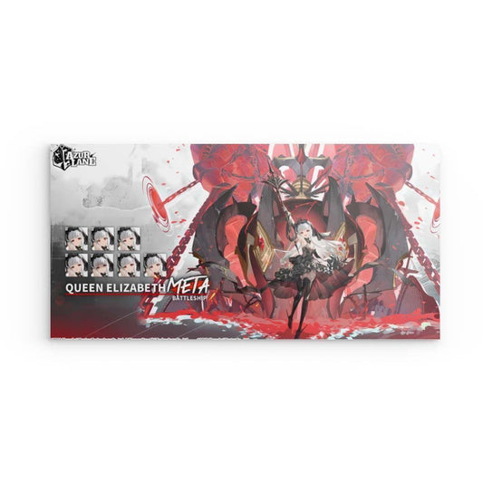 Azur Lane Poster - Queen Elizabeth Meta Battleship Poster JLR Design