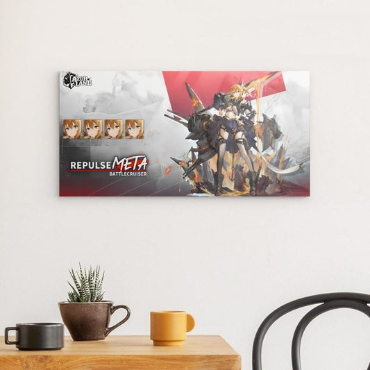 Azur Lane Poster - Repulse Meta Battlecruiser Poster JLR Design