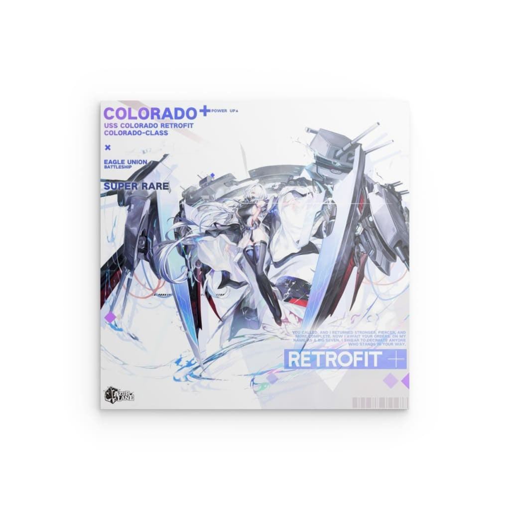 Azur Lane Poster - Retrofit Colorado