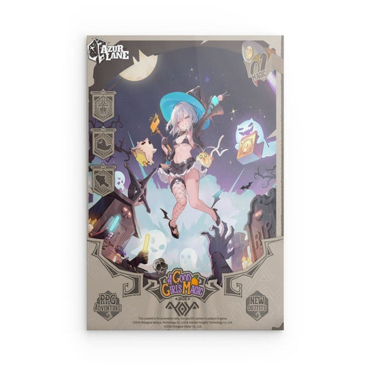 Azur Lane Poster - RPG Adventure Jade Metal Print JLR Design