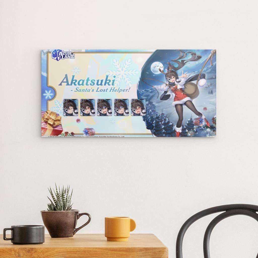 Azur Lane Poster - Santa's Lost Helper Akatsuki Poster 29.99 Akatsuki, Azur, Helper, Lane, Little, Metal, Santas, Wallpaper JLR Design